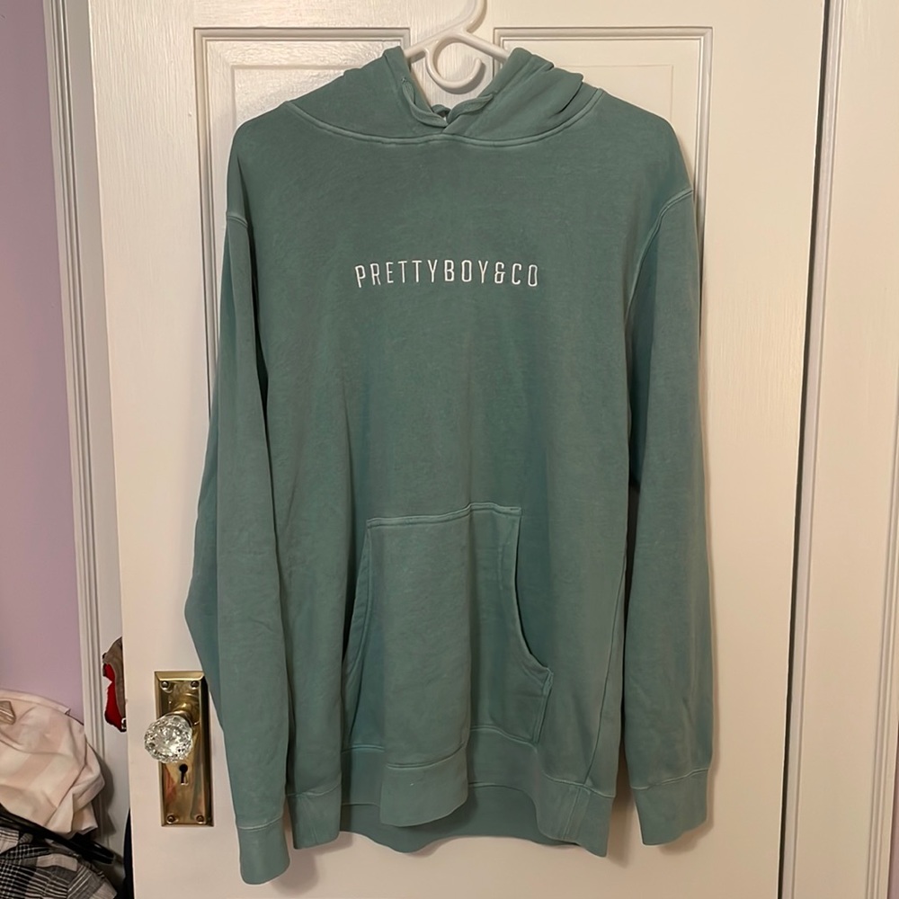 Green sweatshirt